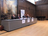 Adriaan Schout, Prof.Dr. Wim Voermans, Tom Louwerse en dhr. Jan Schinkelshoek